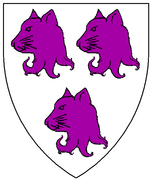 The arms of Gráinne of Bordescros
